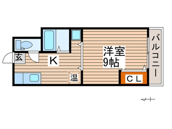 レジデンス光Ⅰの物件間取画像